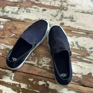 UGG Black Slip-On Flats